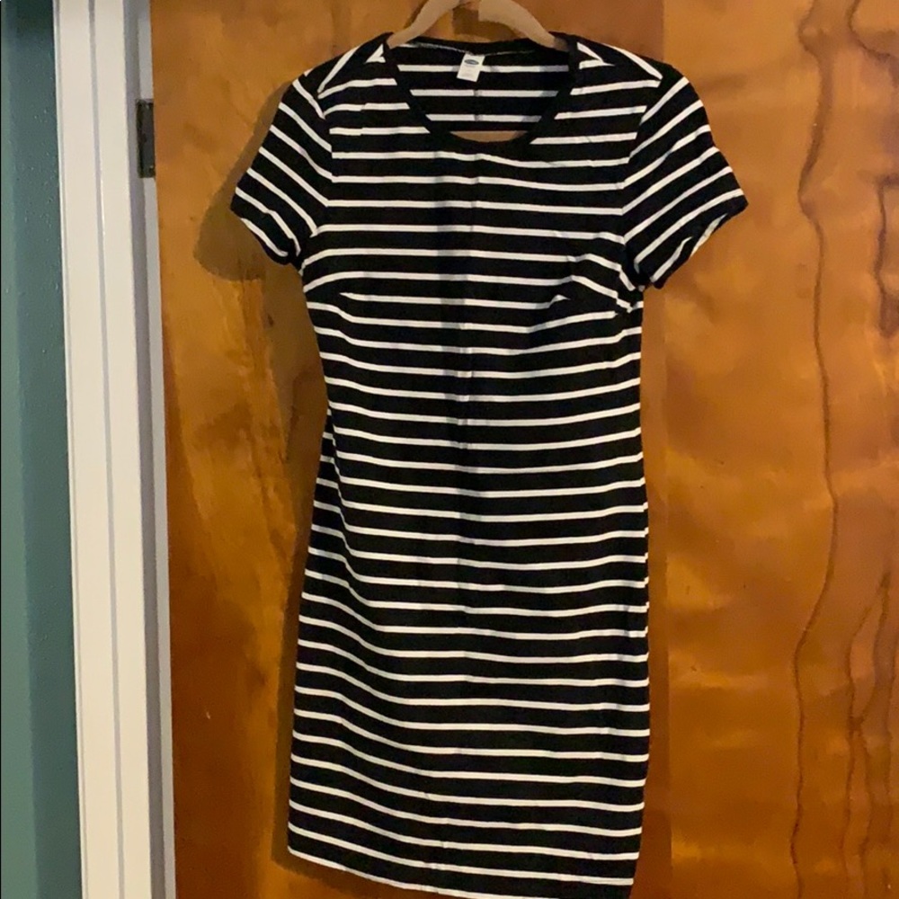Old Navy striped t-shirt dress